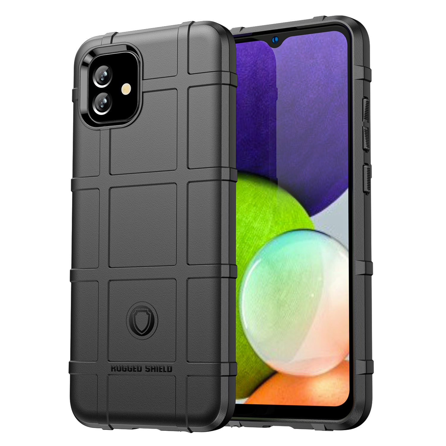 For Samsung Galaxy A04e 4G F04 4G M04 4G Anti-scratch Phone Case Rugged Square Grid Texture Shockproof Soft TPU Back Cover For Samsung Galaxy A04e 4G F04 4G M04 4G Anti-scratch Phone Case Rugged Square Grid Texture Shockproof Soft TPU Back Cover